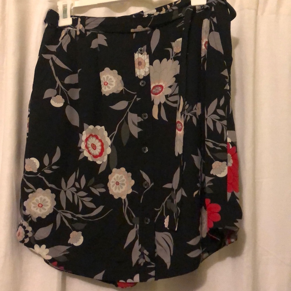 Floral Print Skirt